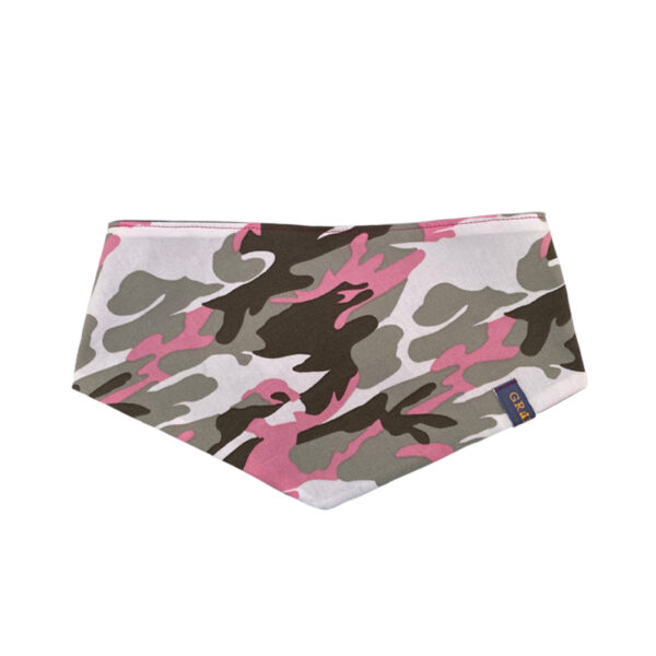 Knoopbandana Pink Army Sister