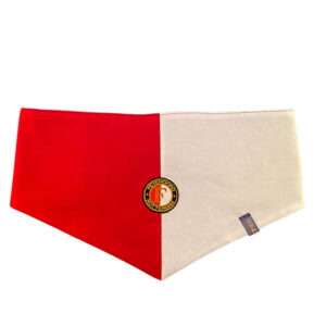 Clubhelden knoopbandana voor een trouwe viervoetige suppoter
